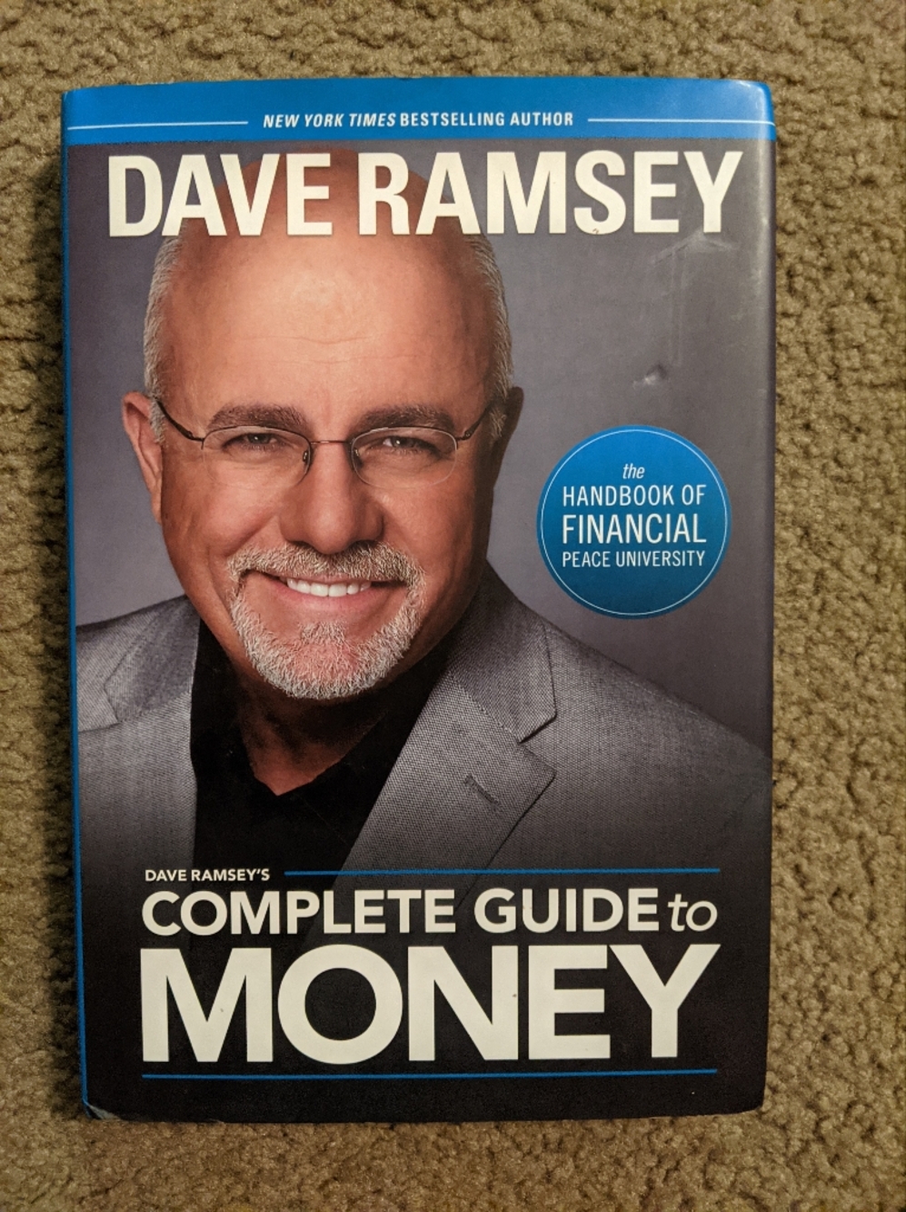 Dave Ramsey Complete Guide to Financial Peace - Gray & Blue Cover